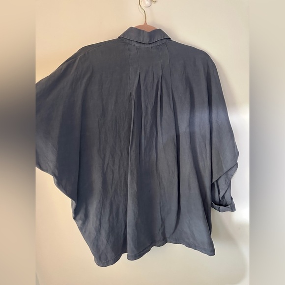 Zara women’s blue grey suit set. Size xs top size M bottom. New - Picture 10 of 15